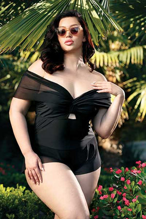 Riveria One Piece Plus Size Swimwear