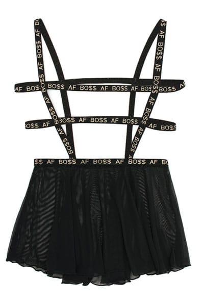 Skater Skirt &amp; Cage Suspender