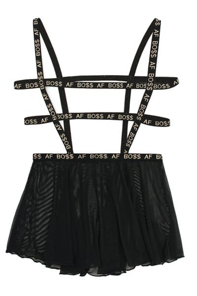 Skater Skirt & Cage Suspender