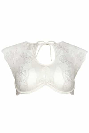 Kimberly Lace High Neck Bra