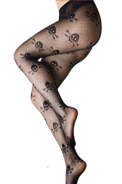 Kix&#39;ies Skull Pattern Tights