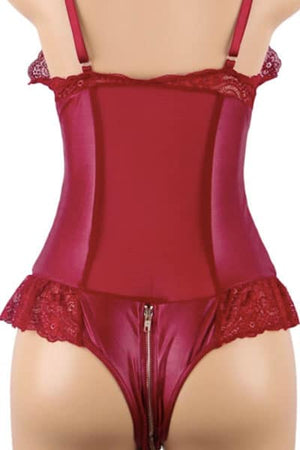 Red Zipper Teddy