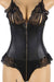 Black Zipper Teddy