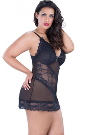 Soft Cup Lace Baby Doll