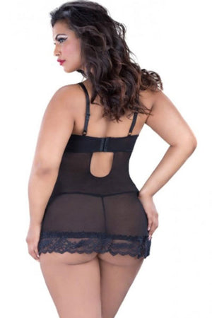 Soft Cup Lace Baby Doll