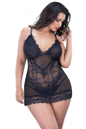 Soft Cup Lace Baby Doll